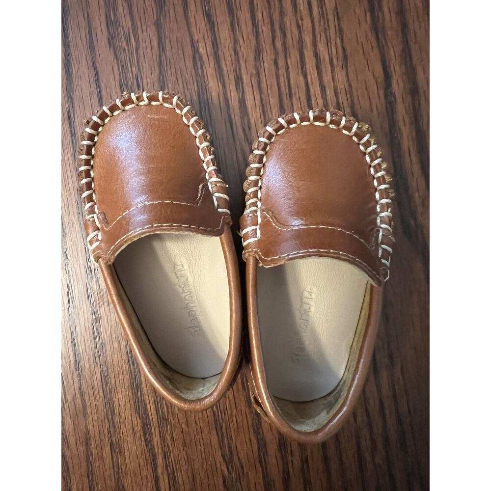 Elephantito Baby Leather Loafers | Size 2